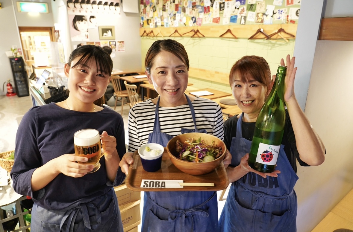 そば酒場コチソバstaffとおすすめメニュー